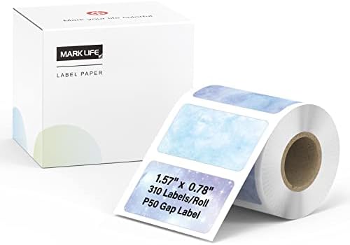 МАРКЛИФ Етикета Творецот Машина со 3 Ленти Баркод Етикета Печатач - Мини Преносни Bluetooth Термичка Етикета За Адреса Облека Накит Мало Баркод