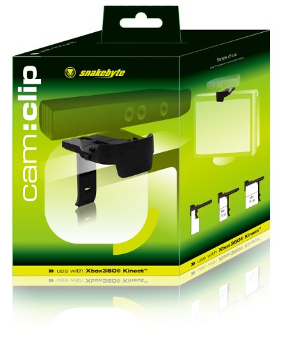 Snakebyte Xbox 360 Камери Клип, Прилагодливи Око Камера Монтажа Клип, Црна
