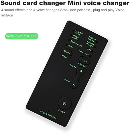 МИНИ Звучна Картичка WSSBK Преносни Звучни Ефекти Машина За Менување Глас Уред Аудио Картичка За Пренос Во Живо Онлајн Разговор Пеење