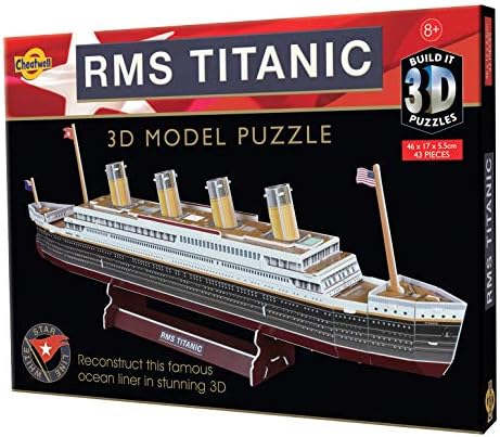 Игри со измамници 02323 BYO 3D загатка Титаник