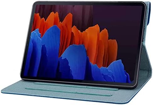 Ахуоз таблет компјутерски торбички торбички Компатибилен со Samsung Galaxy Tab S8 Plus 12.4 инчи 2022 / S7 Fe 12.4 '' 2021 & Tab S7