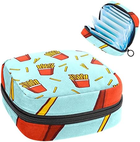 Санитарна торба за складирање на салфетки за девојчиња, преносни влошки од прв период торбички Тампони држач Девојки патувања