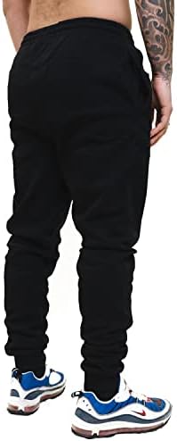 П-Активен Машки Џогер Со Заострено Руно-Удобни И Стилски Спортски Панталони за Секојдневно Носење со 3 Џеб