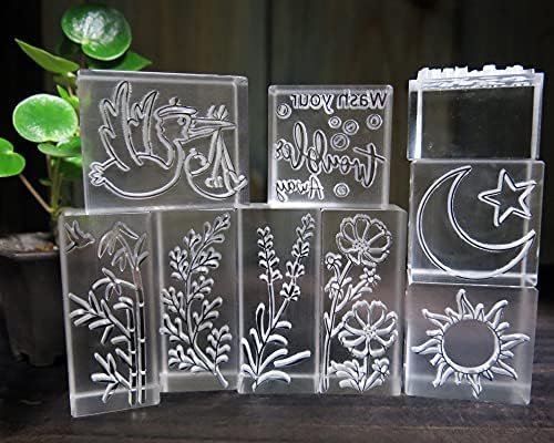 SoapRepublic God е loveубов акрилен сапун стампкуки Stamppaper Patteryclay керамички печат на керамички печат