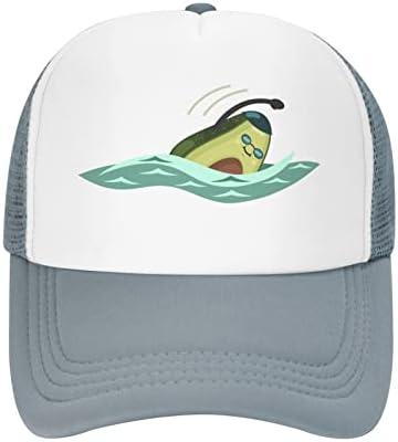 Vunko mesh тато капа прилагодлива измиена авокадо пливање бејзбол тато капа смешно потресено топка камионџија капа за жени мажи