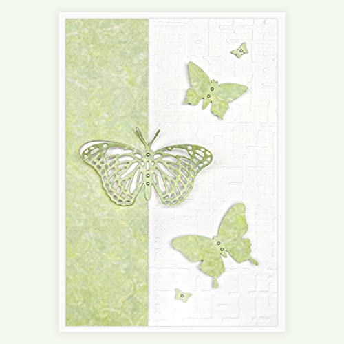 Bira 1,5 инчи пеперутка лост акција занаетчиски удар за занаетчиски картички за изработка на картички
