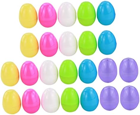 Неродеко 36 парчиња Играчки За Јајца Лажни Јајца За Украсување Мини Пластични Јајца Велигденски Јајца Изненадувачки Играчки Пластични