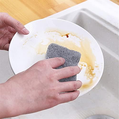 CZDYUF 5/10 парчиња Дома двострано чистење сунѓер за чистење на подлогата за чистење сунѓери за чистење на домаќинствата