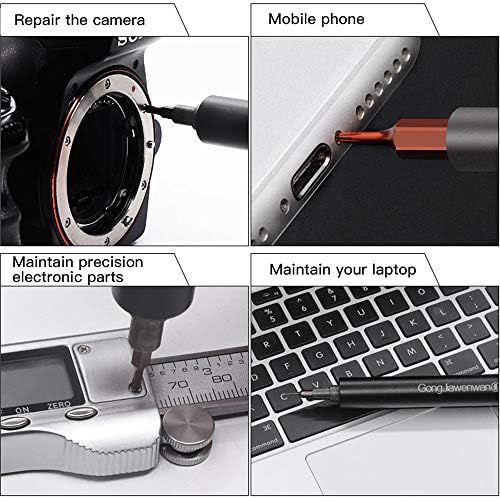Screwdriver Mini безжичен електричен шрафцигер мобилен телефон за поправка на фотоапарати Електрични и рачни ефикасни и компактни