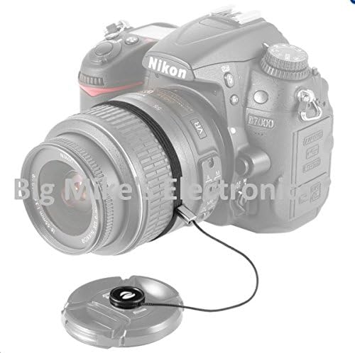 77мм Универзална капа за леќи за леќи за Nikon 24-120mm f/3.5-5.6g ED ако автоматски фокус VR Nikkor Zoom Lens + Cap Counder