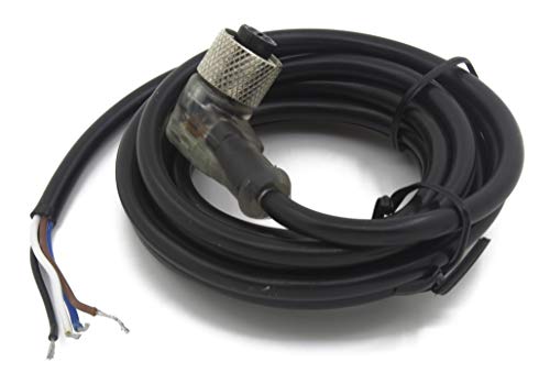 FSC12-FBLN-4 M12 2M PVC CABLE NPN SENSOR CONNECTOR со LED 4 пинови свиткајте женска глава за прекинувач за сензор за близина на M12 NPN