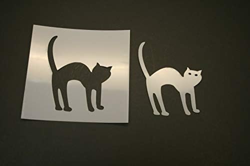 Црна Мачка Еднократно Милар Матрица Уметност И Занаети Бележник Сликарство На Ѕидот Дрво Стакло 16 Инчи