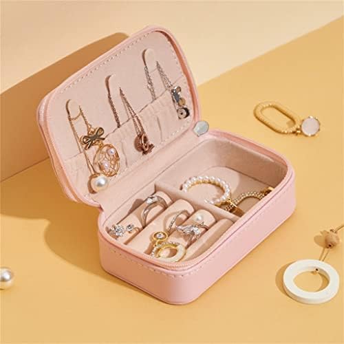 Торба За Накит Патување Пренослива Кутија За Складирање Накит Кожни Обетки Кутија За Накит За Складирање Накит