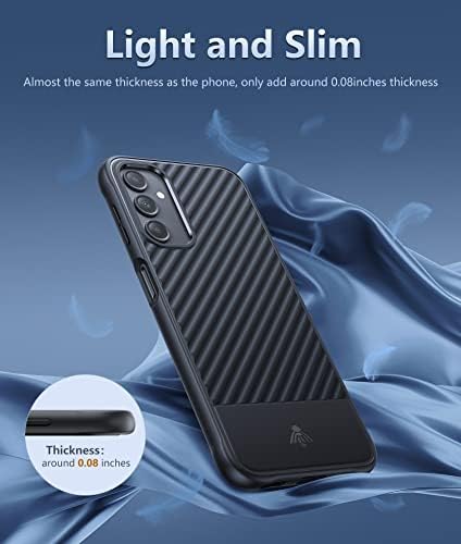 Fntcase За Случајот Samsung Galaxy A14-5G: Мека Tpu Тенка Тенка Заштитна Телефонска Кутија Отпорна На Удари Против Капка Заштита На Целото