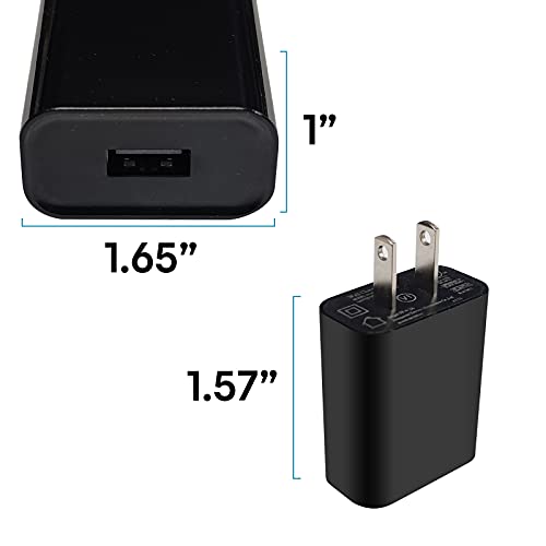 USB Ѕид Полнач 1pc И Телефон Полнач Кабел 1PC USB Ѕид Приклучок 5V 2.1 A Ac Адаптер За Напојување Компатибилен Со Телефон,Рампа,Таблет,