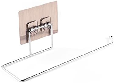 Wykdd од не'рѓосувачки челик хартиена решетката за крпи за крпи, монтирана решетката за складирање на решетки за кујна кујна додатоци за бања
