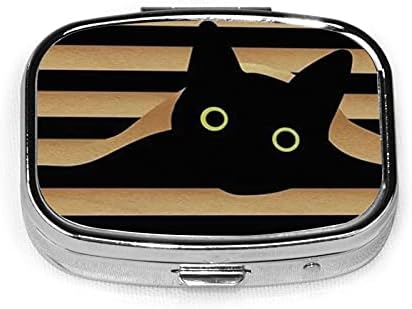 Miaqzakl мачки пилула кутија за кутии за пилула за пилули Организатор за чанта Дневни