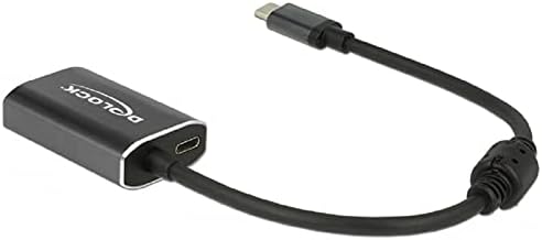 Подложете го адаптерот USB Type-C машки до Mini DisplayPort Female 4K 60Hz PD функција