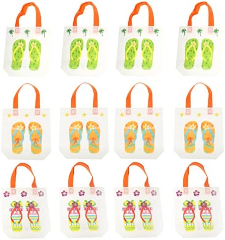 Дидисеон Тропски Торби За Подароци 12 парчиња Торби За Подароци Од Неткаен Материјал Со Рачки Торби За Купување Торби За Малопродажба
