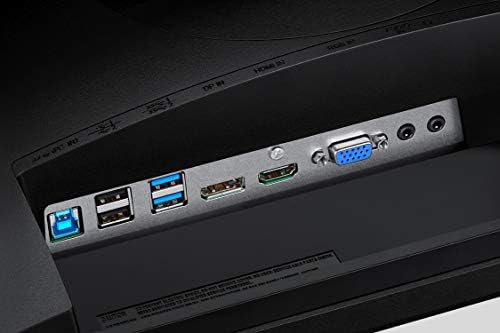SAMSUNG S27R650FDN, SR650 Серија 27 инчен IPS 1080p 75Hz Компјутерски Монитор За Бизнис СО VGA, HDMI, DisplayPort и USB Центар, 3-Годишна Гаранција,Црна