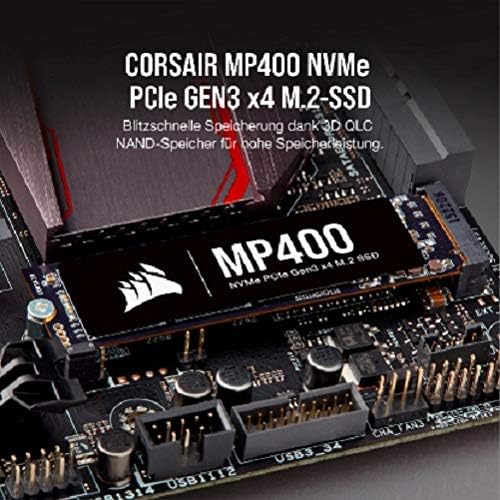 Corsair MP400 4TB M. 2 NVMe PCIe x4 Gen3 Ssd Црна