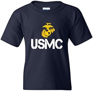 Xekia USMC US Marine Corps People Unisex Youth Kids Tee Tee