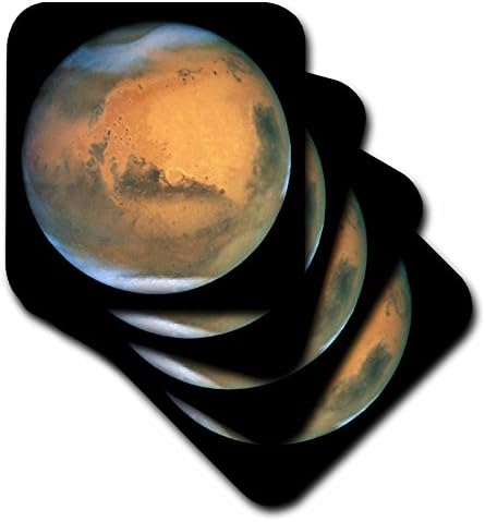 3dRose CST_80379_3 Марс Како Што Се Гледа Од Хабл-Керамички Плочки Подлоги, Во собата на 4