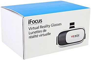 ифокус Електроникс Очила За Виртуелна Реалност, 4,5 инчи, Бело