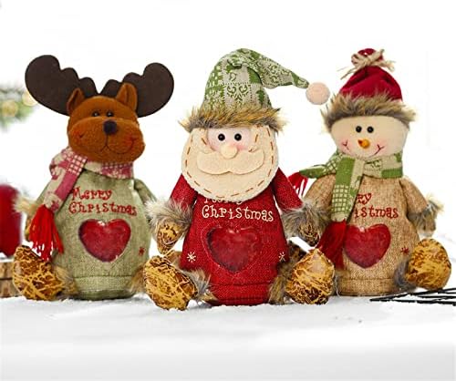 Висечки Лилјаци За Дрвја Божиќна Торба За Бонбони Торби За Подароци Дизајн На Врвки Торби За Ткаенини Божиќна Торба За Подароци Паметен Украс