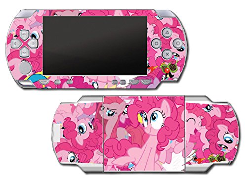 Моето мало пријателство со пони е Magic Mlp Pinkie Pie Video Game Vinyl Decal Sking налепница за налепници за Sony PSP PlayStation