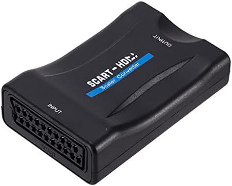 SXYLTNX 1080P SCART ДО HDMI Видео Аудио Зголемување На Резолуцијата Конвертор Адаптер ЗА HD ТВ ДВД За SKY Box STB Приклучок И Игра DC Кабел