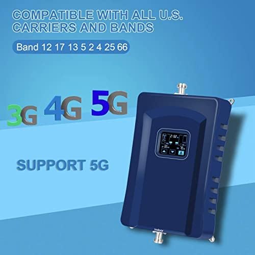 Засилувач на сигнал за мобилни телефони за дома и канцеларија, засилувач на мобилни телефони, засилување на 4G 5G LTE податоци