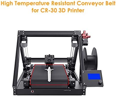 Појас за печатач, линеарни подвижни делови со висока температура отпорност црн најлон за CR-30 појас
