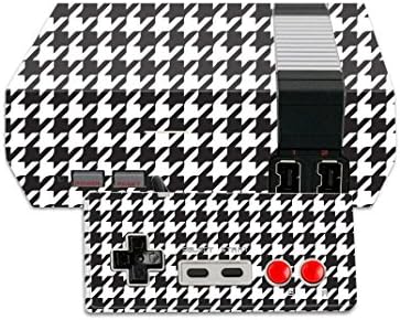 MOINYSKINS Skin компатибилна со Nintendo NES Classic Edition - HoundStooth | Заштитна, издржлива и уникатна обвивка за винил декларална