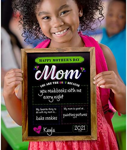 Ексело глобални производи врамени Денот на мајката/Денот на таткото со двојно еднострана табла за креда