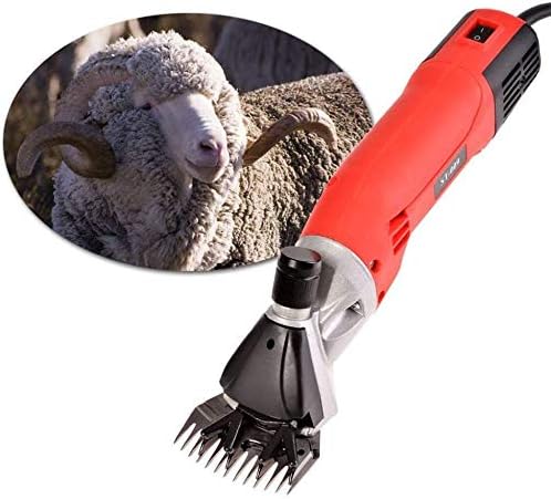 cjc 220v 500W Електрични Ножици За Овци Со Голема Моќност Машинки За Бричење На Животни Тешки Електрични Машинки За Стрижење Со 6 Брзина, За Бричење