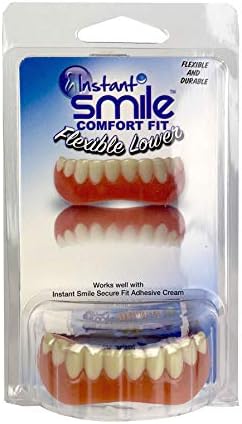 Инстант насмевка удобност одговара на флексибилни долни заби
