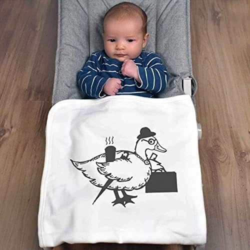 Азиеда „фенси патка“ памучно бебе ќебе/шал