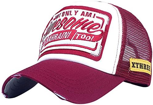 Спортска капа мажи жени мода извезено тато камионџии мрежи за прилагодување на бејзбол капа за бејзбол младински голф капи