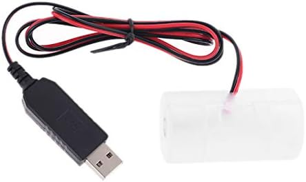 HFBWJFHGDJ D ELIMINATOR ELIMINATOR USB Кабел за напојување може да замени 1 до 4PCS LR20 D батерија USB Data Cable Кабел за олово Сплит
