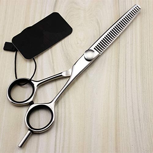 Ножици за сечење коса, 6 инчи Професионална Јапонија 440с Луксузни сребрени ножици за сечење коса разредување ножици за сечење