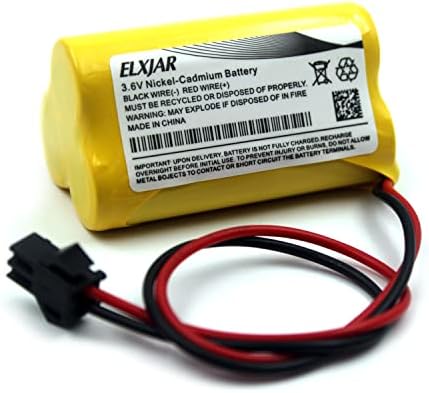 COONYARD 3.6V 900MAH AA ELB-B001 NICAD Замена на батеријата за Lithonia Unitech 0253799 Anic1566 ELBB001 AA900MAH Итни случаи/Излез за излез/Излез