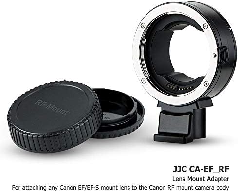 JJC EF-EOS R Auto Focus Lens Mount Adapter за Canon EF EF-S монтирање на леќи до RF монтирање камера EOS R8 R50 R6 Mark II R10