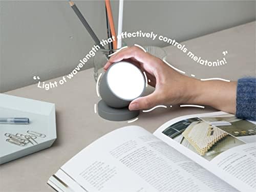 Светилка за терапија со лесна светлина - УВ -ламба за сончева светлина со 140g компактна големина, полнење, режим на осветленост