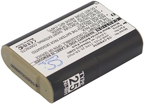 Замена на батеријата BCXY за KXTGA271V KX-TD7680 KX-TG2382 TG3252 N4HHGMN00001 KX-TG2383PK N4HHGMB00001 STB103 KX-TD7896 KXTG2382B