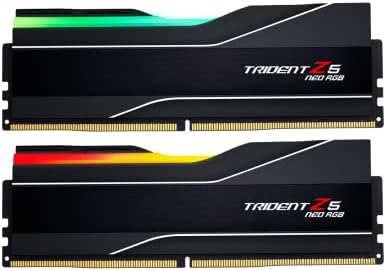 G.Skill Trident Z5 Neo RGB Series 32GB 288-Pin SDRAM DDR5 5600 CL30-36-36-89 1.25V Двојна канал Десктоп Меморија F5-5600J3036D16GX2-TZ5NR