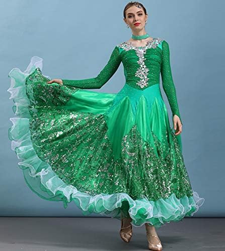 Nakените на Накоку се продолжат со модерен валц танго мазен латински салон за танцување танцова фустан за облека