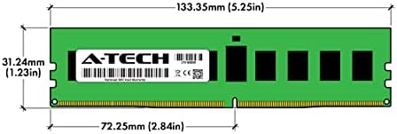 A-Tech 128gb Комплет DDR4 2933MHz PC4-23400 ECC RDIMM 1Rx4 1.2 V ЕДЕН Ранг ECC Регистрирани DIMM 288-Пински Сервер &засилувач; Работна