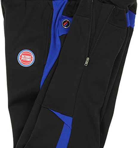 ФИСЛЛ НБА -машката боја блок во боја, перфорирани панталони со џогер, варијација на тимот