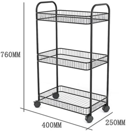 Jydqm решетката за решетки за дневна соба за складирање бања кујна подни решетки со тркала